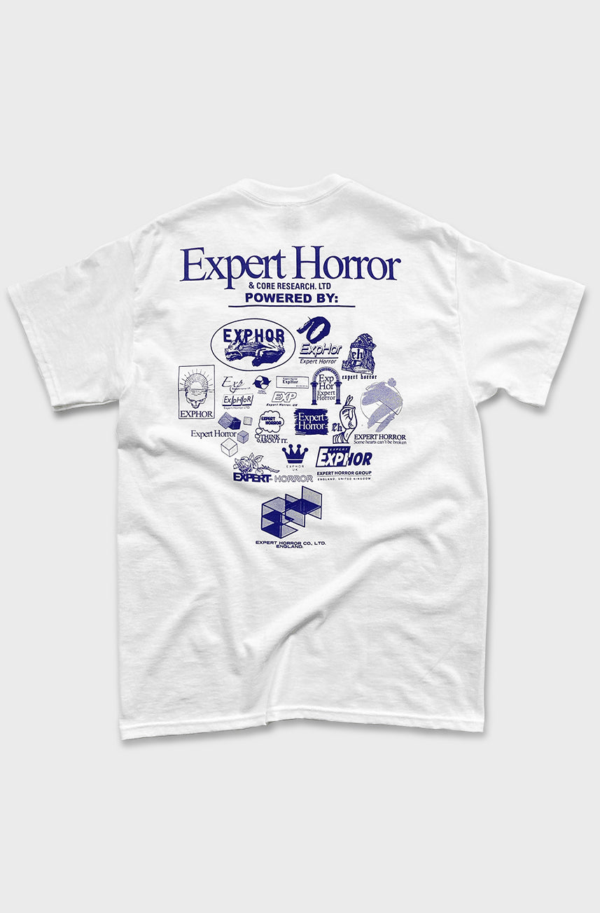 CORE Research Multi Logo T-Shirt (White)